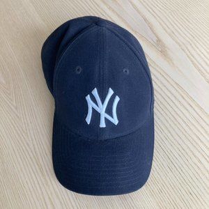 New York Yankees blue cap in good condition